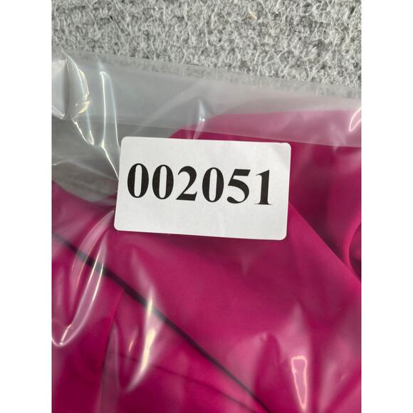 Kona Sol One Piece Swimsuit Womens 20 Pink Padded Asymmetrical One Shoulder NWT - Picture 9 of 9